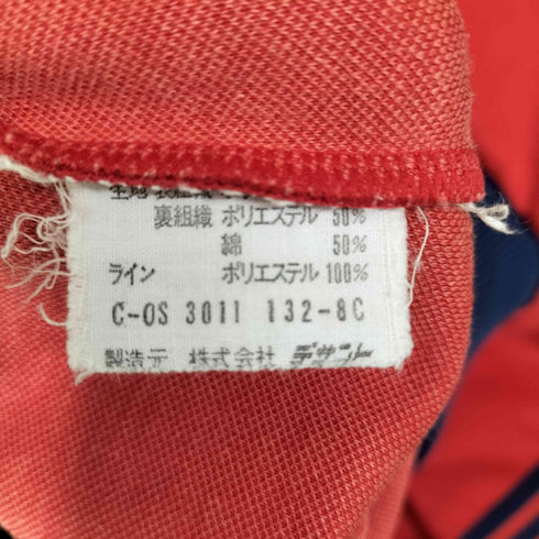 アディダスオリジナルス adidas Originals 80s デサント製 3ストライプ トレフォイルロゴ刺繍 トラックジャケット メンズ 4号