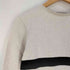メゾンキツネ MAISON KITSUNE ボーダーテープ クルーネックスウェット レディース import:XS