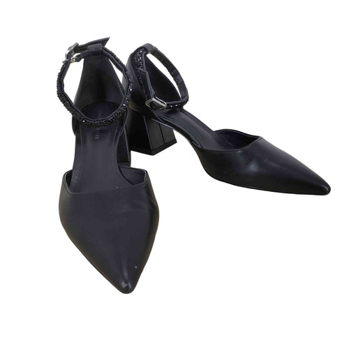 チャールズアンドキース CHARLES&KEITH スカルプチュアヒール ポインテッドトゥパンプス レディース JPN:23
