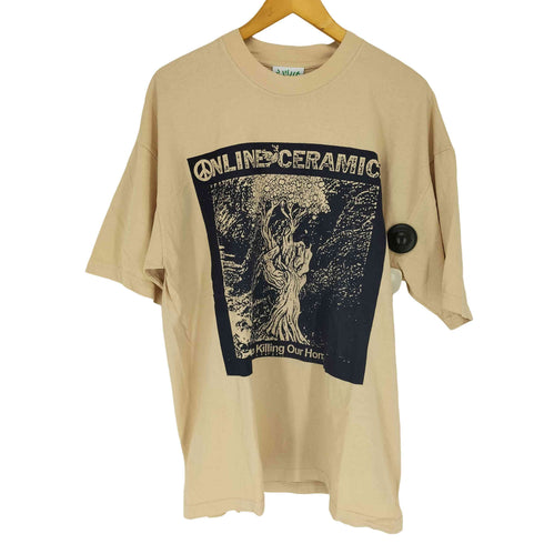 オンラインセラミックス ONLINE CERAMICS 両面プリントS/S TEE メンズ JPN:XL
