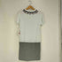 シーバイクロエ SEE BY CHLOE Uネック プリント Tシャツワンピース レディース 38