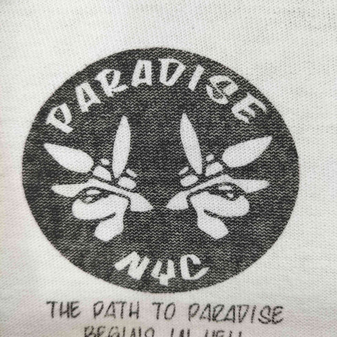 パラダイスニューヨーク PARADISE NYC MADE IN USA フロントプリントS/S TEE メンズ JPN:XL