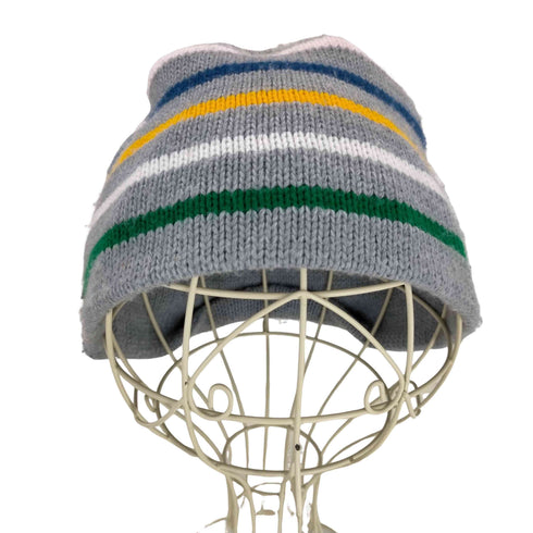 ステューシー Stussy 90s 紺タグ old USA製 アクリル ボーダービーニー メンズ