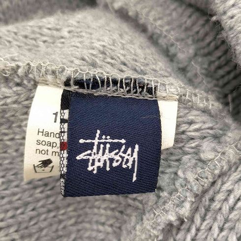 ステューシー Stussy 90s 紺タグ old USA製 アクリル ボーダービーニー メンズ