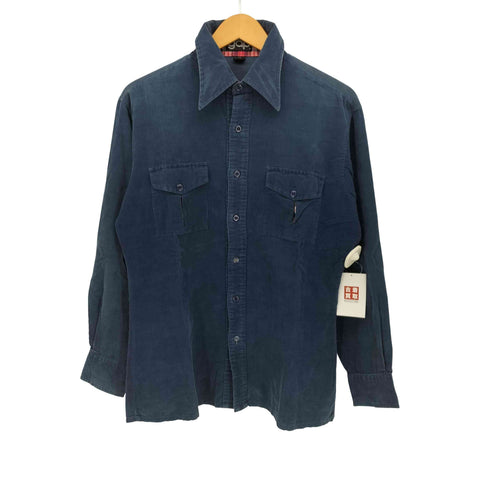 ギャップ Gap 70-80S OLD 初期タグ コーデュロイワークシャツ メンズ import:M
