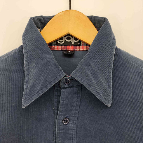 ギャップ Gap 70-80S OLD 初期タグ コーデュロイワークシャツ メンズ import:M