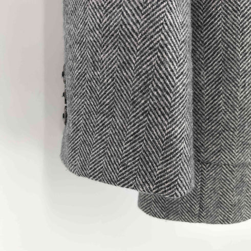フォーティーカラッツアンドタケオキクチ 40ct & 525 BY TAKEO KIKUCHI ヘリンボーンテーラードジャケット Moon社製 メンズ
