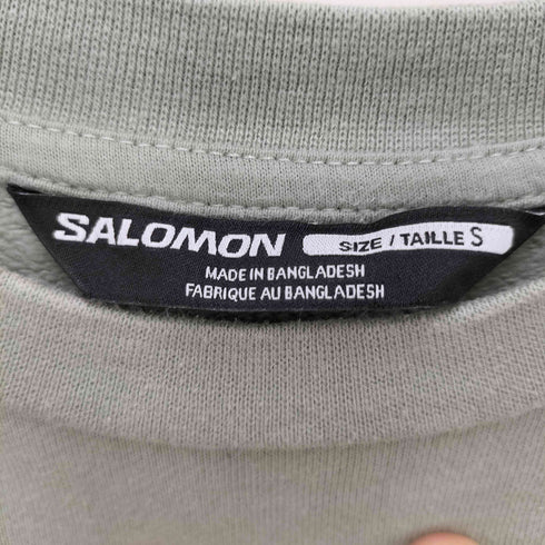 サロモン SALOMON OUTLIFE LOGO WINTER CREW アウトライフ ロゴ ウィンタークルー プリント スウェット メンズ import:S