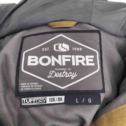 ボンファイア BONFIRE フード付き スノーボードジャケット メンズ import:L