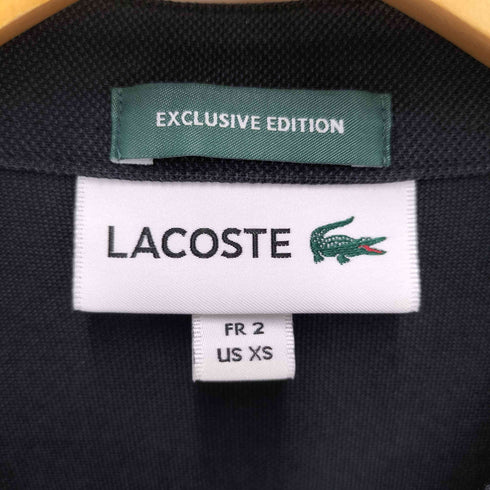 ラコステ LACOSTE EXCLUSIVE EDITION バンドカラー カノコ シャツ メンズ import:XS