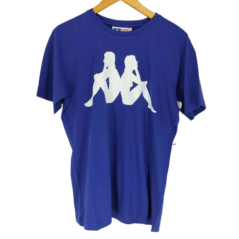 カッパ Kappa 両面プリントクルーネックTシャツ メンズ JPN:M
