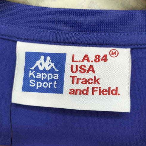 カッパ Kappa 両面プリントクルーネックTシャツ メンズ JPN:M