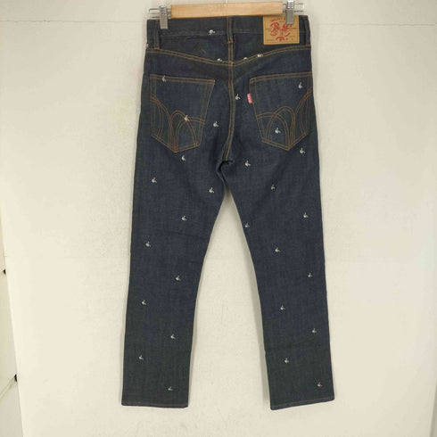 スコロクト SKOLOCT ロゴ刺繍デニムパンツ レディース JPN:S