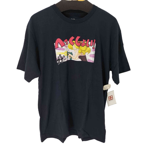 グラニフ graniph S/S アニメプリントクルーネックTシャツ メンズ import:XL