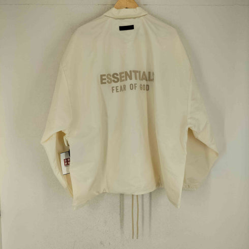 フェイアーオブゴッド エッセンシャルズ FEAR OF GOD ESSENTIALS Essentials Coaches Jacket Cloud Dancer メンズ JPN:L