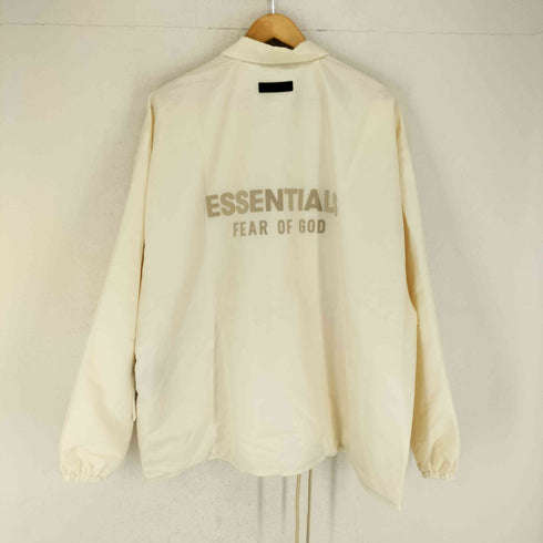 フェイアーオブゴッド エッセンシャルズ FEAR OF GOD ESSENTIALS Essentials Coaches Jacket Cloud Dancer メンズ JPN:L