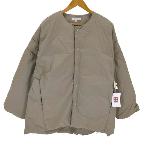 マウジー moussy ノーカラー中綿ブルゾン レディース 2