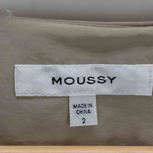 マウジー moussy ノーカラー中綿ブルゾン レディース 2