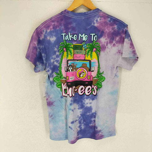 Buc-ee's タイダイ柄両面プリントクルーネックTシャツ メンズ JPN:M