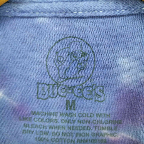 Buc-ee's タイダイ柄両面プリントクルーネックTシャツ メンズ JPN:M