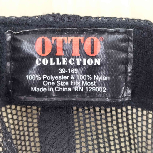 オットー otto collection NO CAP CLUB フロント刺繍メッシュキャップ メンズ