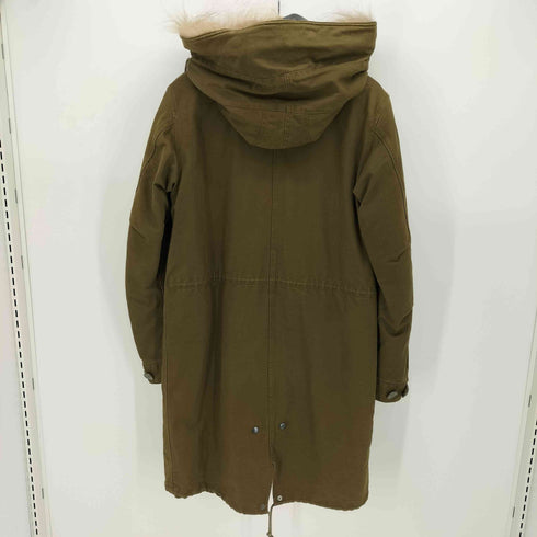 インターナショナルギャラリービームス International Gallery BEAMS ボアライナー ファーフード モッズコート メンズ