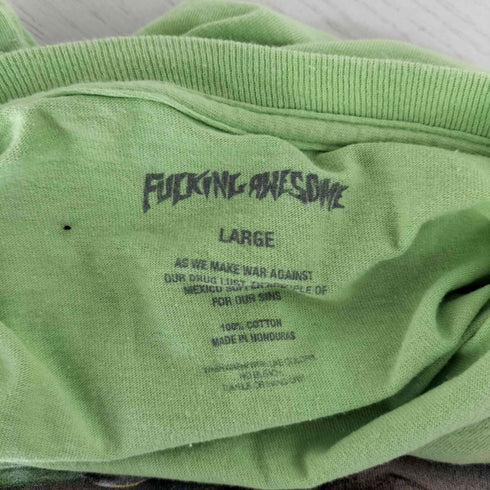 ファッキンオーサム FUCKING AWESOME DON'T DO DRUGS プリントTシャツ メンズ import:L