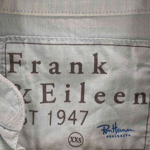 フランクアンドアイリーン Frank&Eileen RH EILEEN スキッパーカラーシャツ レディース XXS