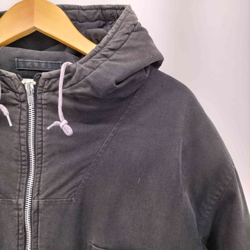 ヘルムートラング HELMUT LANG 1999年 本人期 archive VINTAGE COTTON 中綿 ジップアップ フーデッド ジャケット メンズ 48