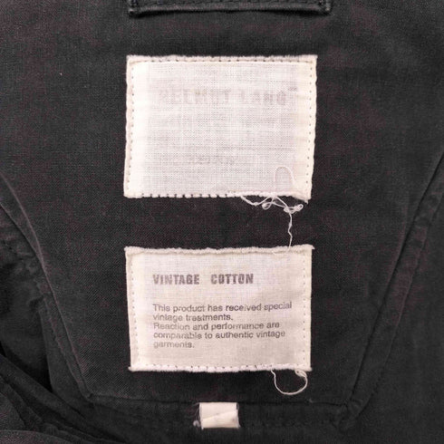 ヘルムートラング HELMUT LANG 1999年 本人期 archive VINTAGE COTTON 中綿 ジップアップ フーデッド ジャケット メンズ 48