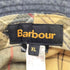 バブアー Barbour 裏地チェック オイルドコットンバケットハット メンズ XL