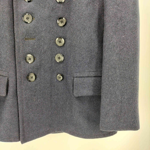 ユーロミリタリー Euro military ドイツ軍 1947年製 NVA メルトンウール ダブルブレストPコート メンズ