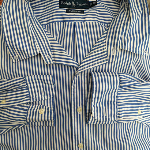ラルフローレン RALPH LAUREN CLASSIC FIT ポニー刺繍 ボタンダウンシャツ メンズ 4XB
