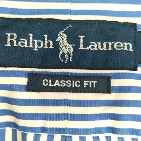 ラルフローレン RALPH LAUREN CLASSIC FIT ポニー刺繍 ボタンダウンシャツ メンズ 4XB