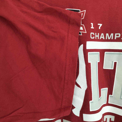 2017 FOOTBALL CHAMPIONS フロントプリントクルーネックTシャツ メンズ 2XL