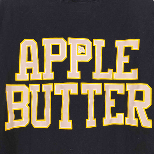 アップルバターストア APPLE BUTTER STORE 両面プリント クルーネックTシャツ メンズ 3L