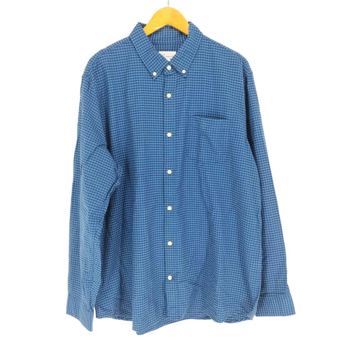 ギャップ Gap チェック柄オックスフォードシャツ メンズ JPN:XL