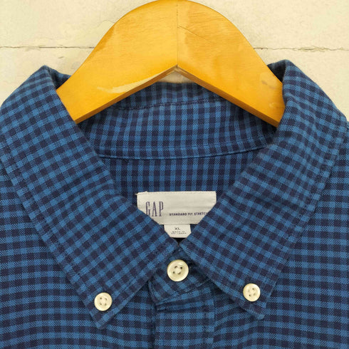 ギャップ Gap チェック柄オックスフォードシャツ メンズ JPN:XL