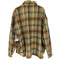キャンパス CAMPUS 70-80S RUGGED COUNTRY 台湾製 鋭角 襟 リネン レーヨン混 フランネル チェック シャツ 錨ボタン メンズ import:XL