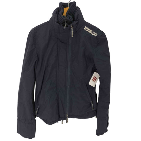スーパードライ Superdry 極度乾燥(しなさい) サイドロゴ刺繍ウィンドブレーカー レディース import:S
