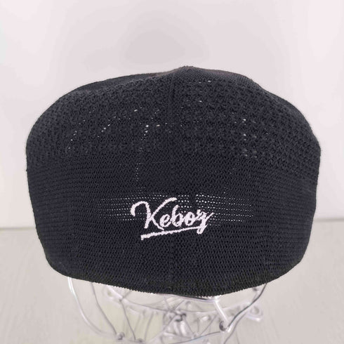 ケボズ KEboz ロゴ刺繍 メッシュ ハンチングキャップ メンズ 57-59cm