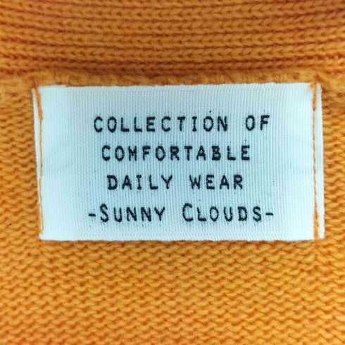 サニークラウズ sunny clouds ネーブルオレンジカーディガン レディース JPN:M