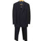 クリスチャンディオール Christian Dior 80S SEIBU 裏地CDロゴ ウール 2B テーラードジャケット ノータック スラックス パンツ セットアップ メンズ