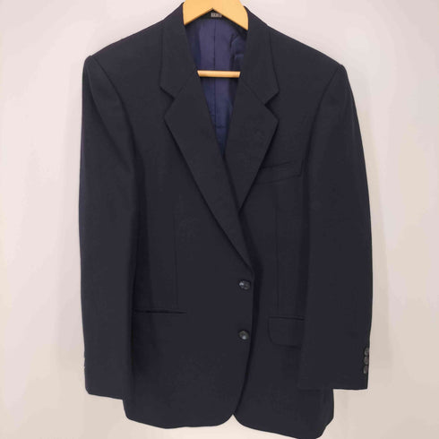 クリスチャンディオール Christian Dior 80S SEIBU 裏地CDロゴ ウール 2B テーラードジャケット ノータック スラックス パンツ セットアップ メンズ