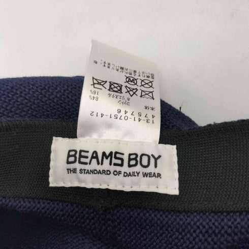 ビームスボーイ BEAMS BOY 21SS 配色 ベレー キャップ レディース