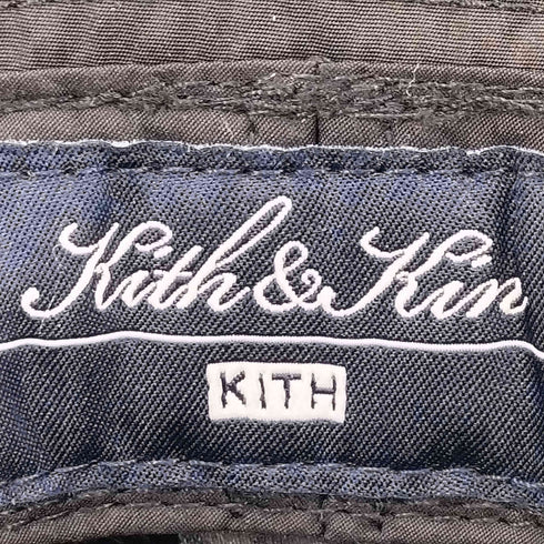 キス KITH ロゴ刺繍 バケットハット メンズ