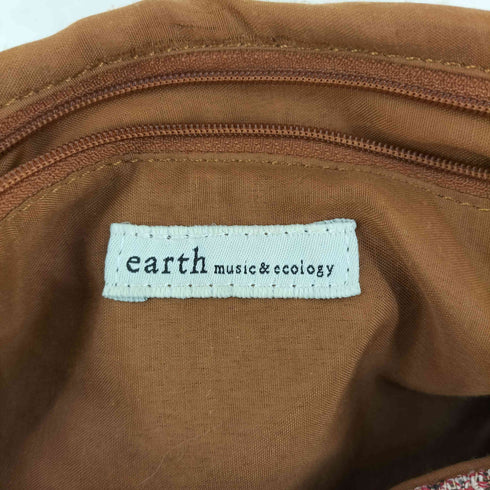 アースミュージックアンドエコロジー earth music&ecology ゴブラン切替ショルダーバック レディース