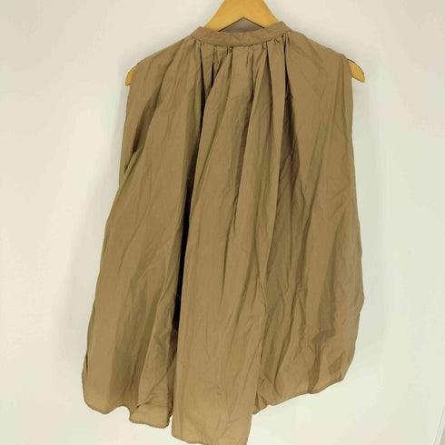 ヒューマンウーマン HUMAN WOMAN 20SS ギャザー サークル コットン シャツ ブラウス レディース JPN:M