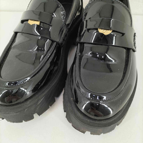 ザラ ZARA トラックソールローファー レディース EUR:36