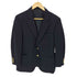 バーバリーズ BURBERRYS TASMANTA WOOL 金ボタン 紺ブレザー メンズ 96-92-165BE4